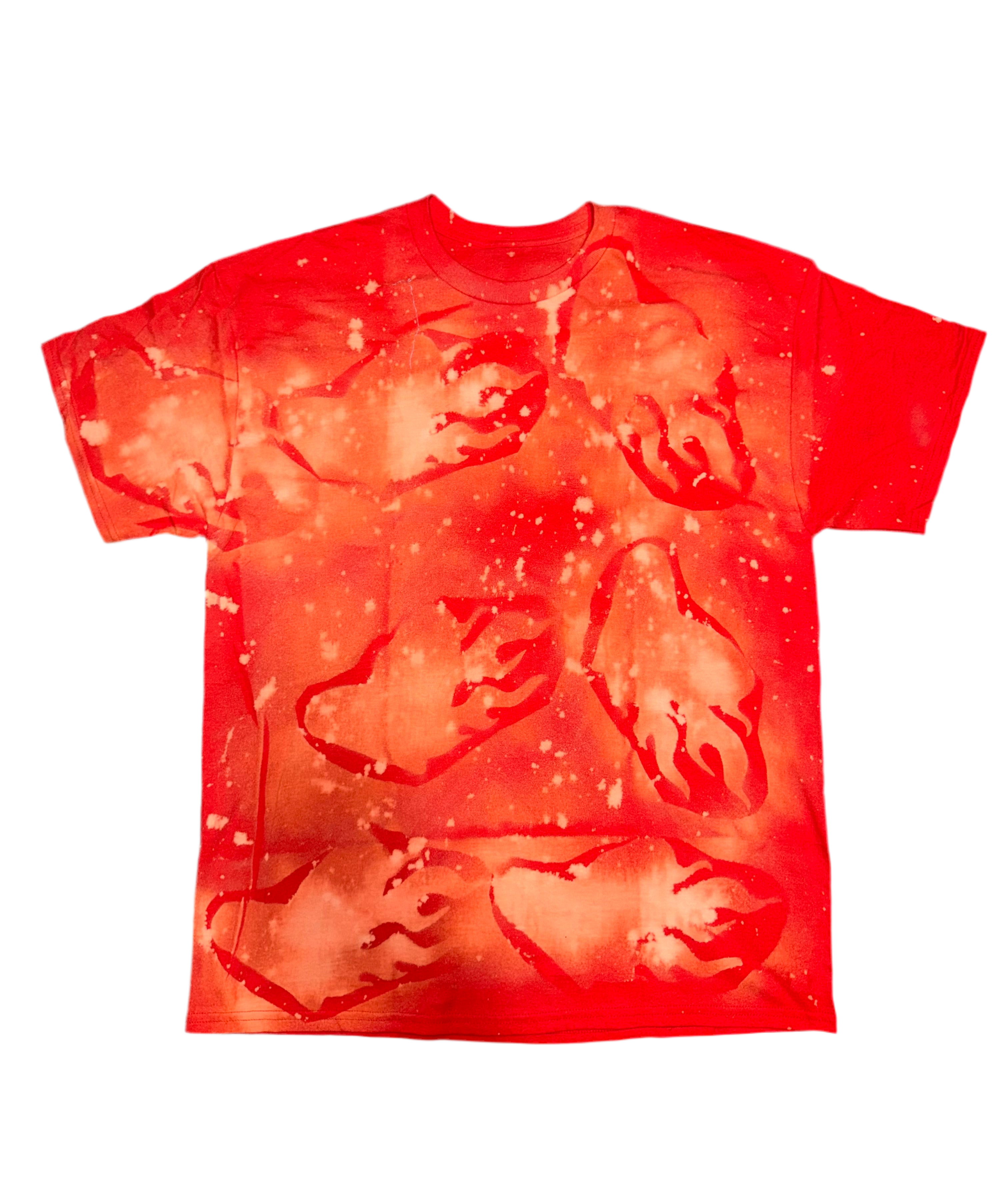 An Valenti Colorful Flame Heart Tee