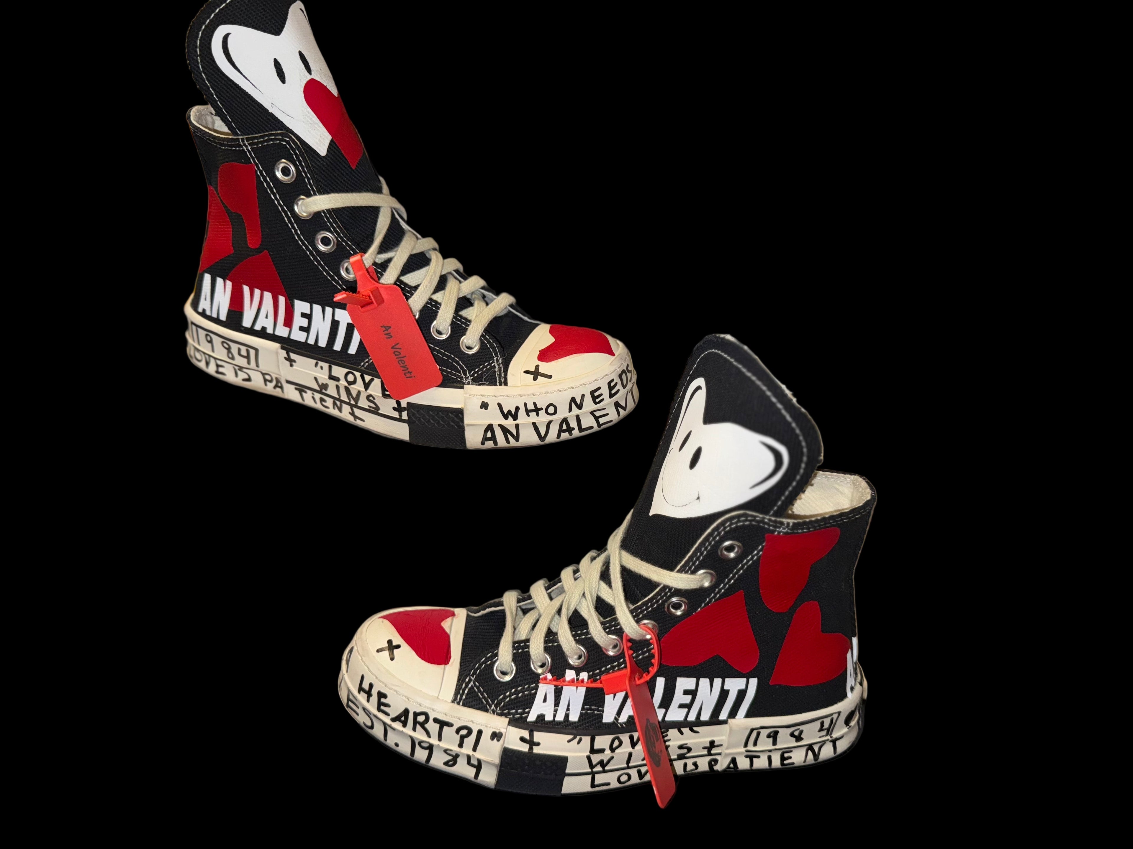 An Valenti Custom Sneakers