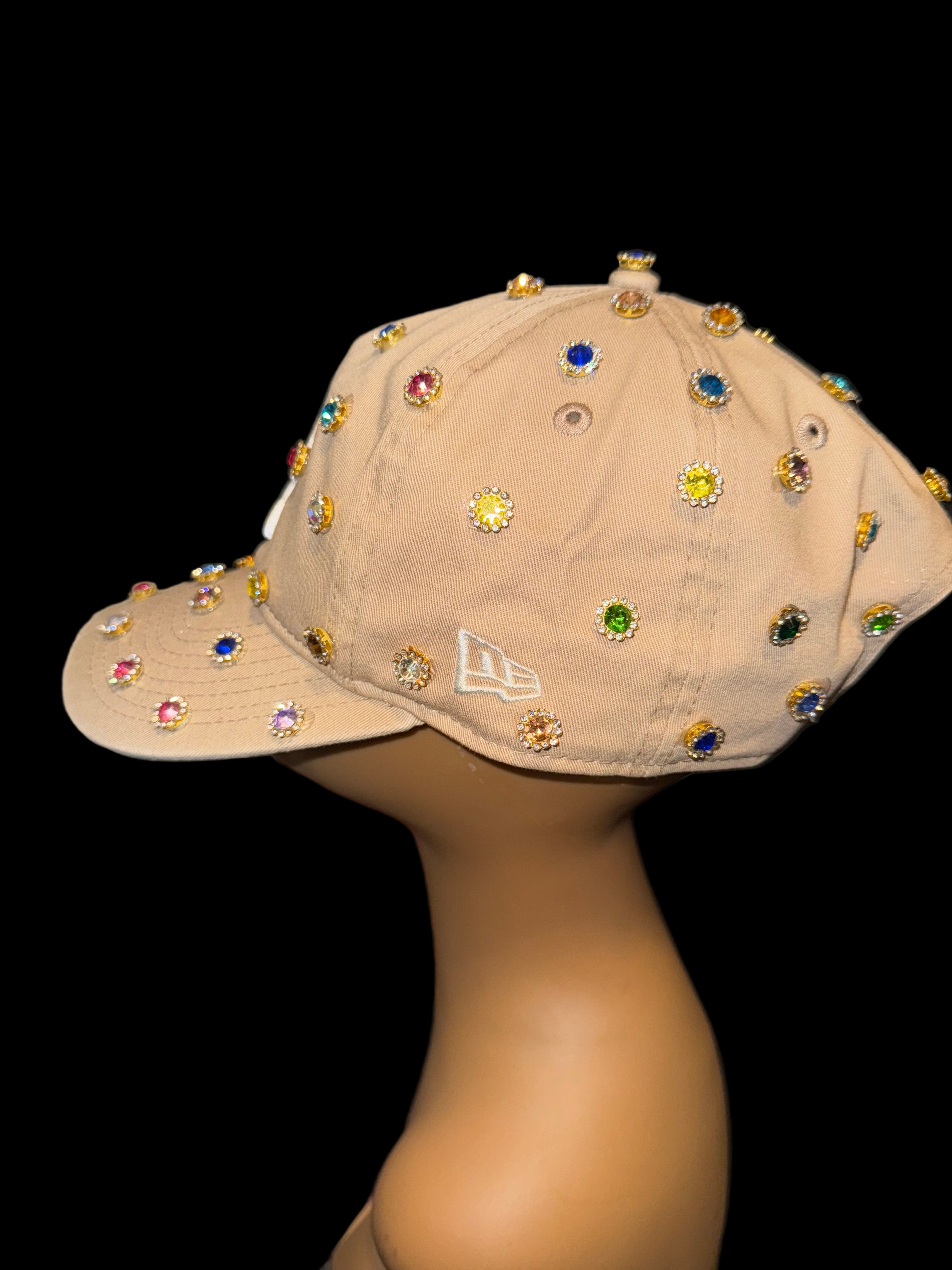 Custom Rhinestone Hat by An Valenti