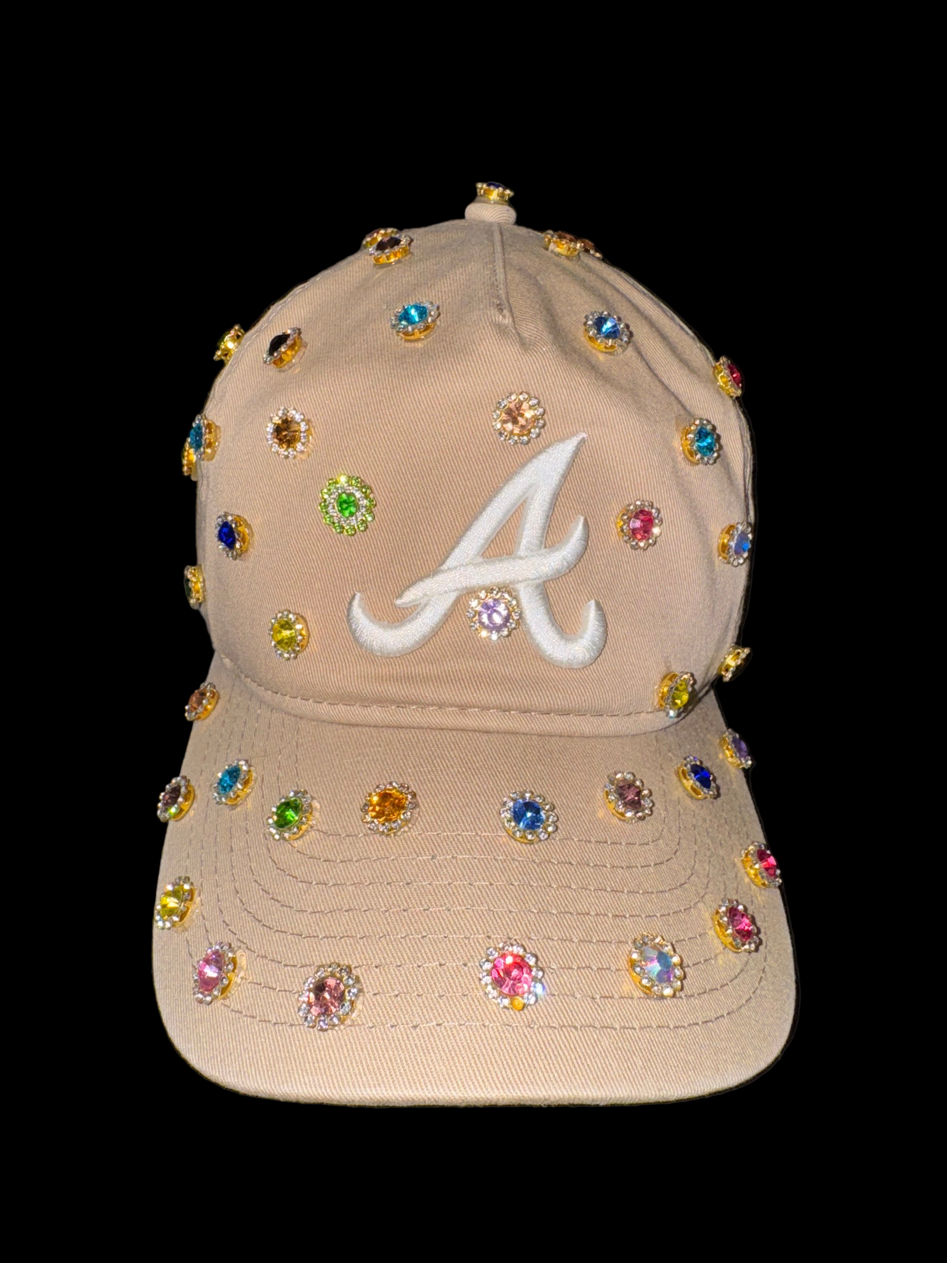 Custom Rhinestone Hat by An Valenti