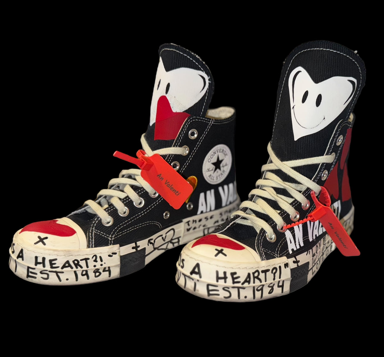 An Valenti Custom Sneakers